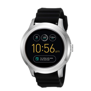 Watch strap Fossil FTW2118 Silicone Black 22mm